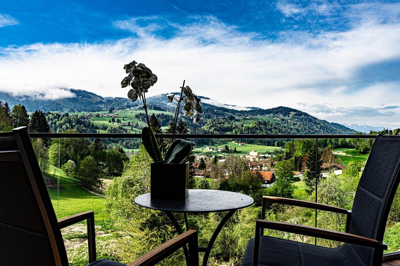 Alpenloft Ausblick - Oberstaufen Plus Exterior foto